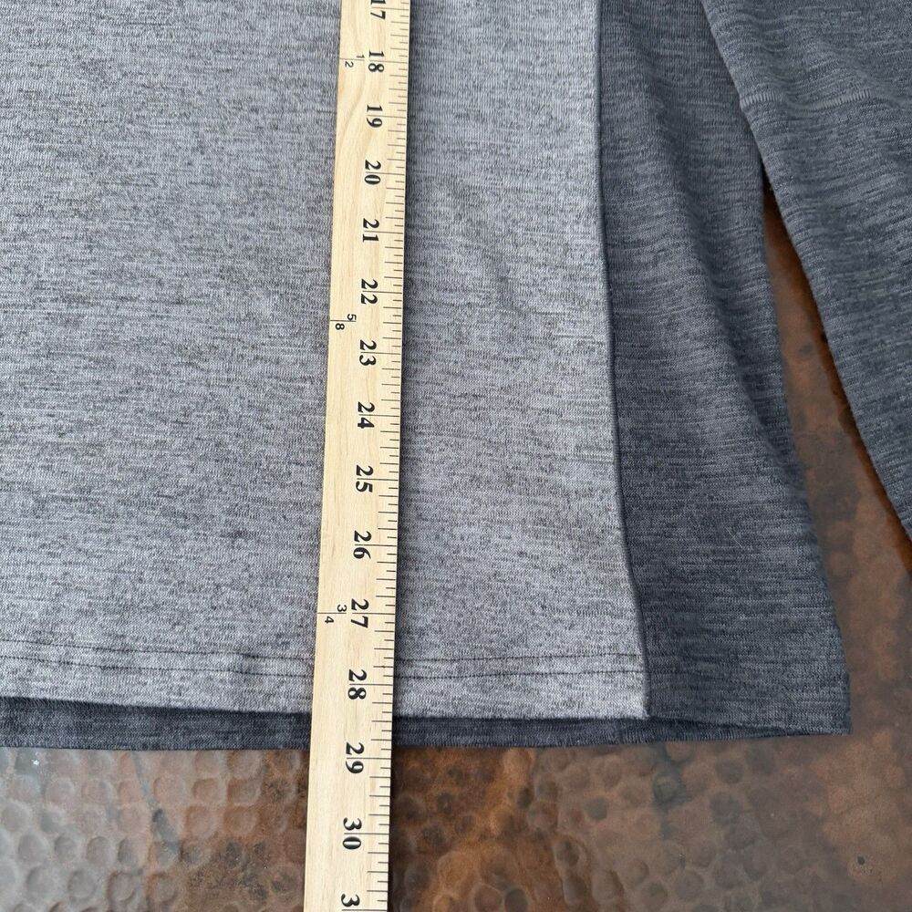 Kuhl 1/4 Zip Pullover Men XL Heather Gray Colorblock Mock Neck Outdoor Sweater - Picture 13 of 13